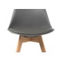 Пластиковый стул Bonuss dark gray