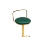 Барный стул Lusia green / gold