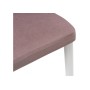 Стул на металлокаркасе Kora white / light purple