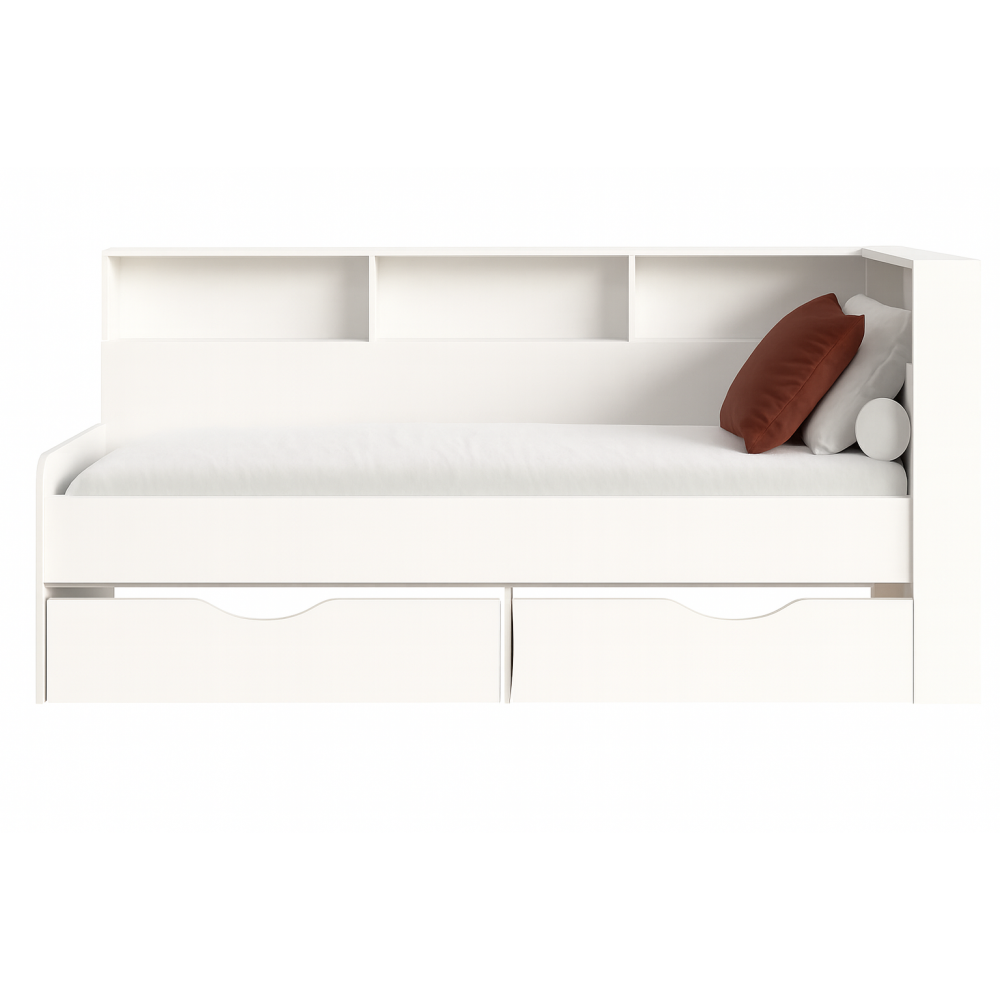 Кровать Амер 190х80 белая Кровать Амер 190х80 белая