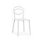 Пластиковый стул Simple white