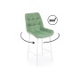 Барный стул Челси 360 фисташковый (zd 651) / белый np