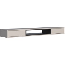 ТВ-тумба Делора 1,6 м кашемир / черный