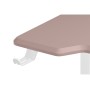 Компьютерный стол Маркос 140х80 розовый / белый