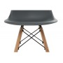 Стул деревянный Eames PC-015 grey