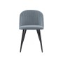 Стул на металлокаркасе Gabi 1 gray / black
