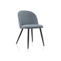 Стул на металлокаркасе Gabi 1 gray / black