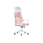 Офисное кресло Golem pink / white