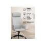 Офисное кресло Leo light gray / dark gray