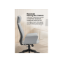 Офисное кресло Leo light gray / dark gray