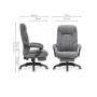 Компьютерное кресло Traun dark gray / black