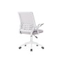 Компьютерное кресло Arrow light gray / white