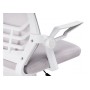 Компьютерное кресло Arrow light gray / white