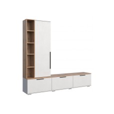 ТВ-тумба Филеста белый / дуб вотан