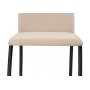Стул на металлокаркасе Tod beige / black