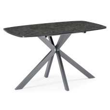 Стол деревянный Кортез 116(160)x77 раздвижной малави / серый