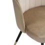 Стул на металлокаркасе Penelopa beige / light beige / black / gold