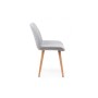 Стул деревянный Седа 360 светло-серый (zd 960) / светлое дерево np