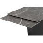 Керамический стол Монерон 180x90 nero marquina / черный