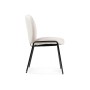 Стул на металлокаркасе Kalipso 1 white / black