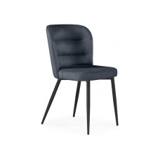 Стул на металлокаркасе Kilian dark gray / black