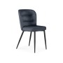 Стул на металлокаркасе Kilian dark gray / black