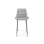Барный стул Челси светло-серый (zd 960) / серый np