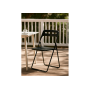 Пластиковый стул Fold складной black