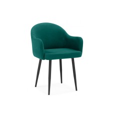 Стул на металлокаркасе Морено velutto 33 / черный