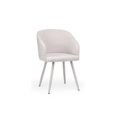 Стул на металлокаркасе Монер светло-серый (glory 36) / серый