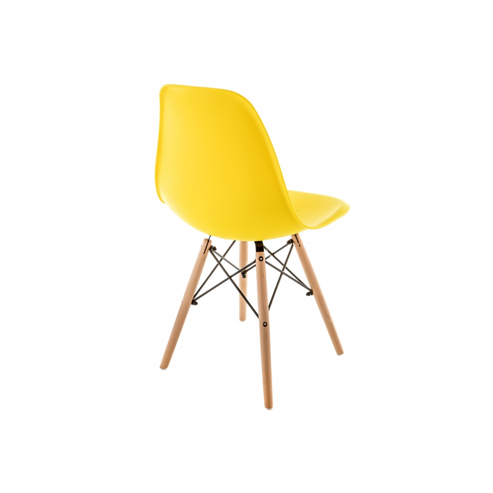 Стул деревянный Eames PC-015 yellow Стул деревянный Eames PC-015 yellow