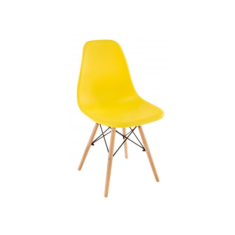 Стул деревянный Eames PC-015 yellow Стул деревянный Eames PC-015 yellow