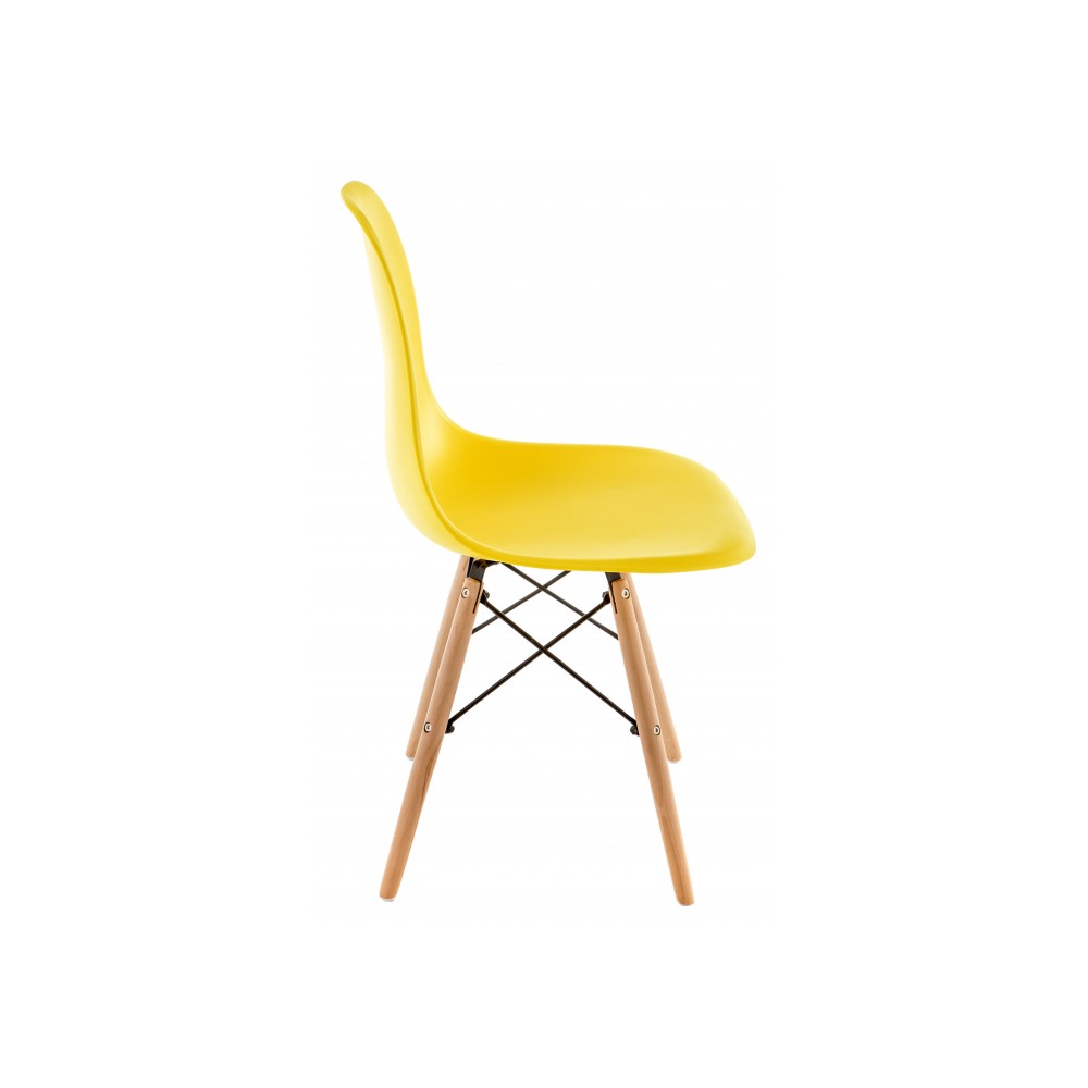 Стул деревянный Eames PC-015 yellow Стул деревянный Eames PC-015 yellow