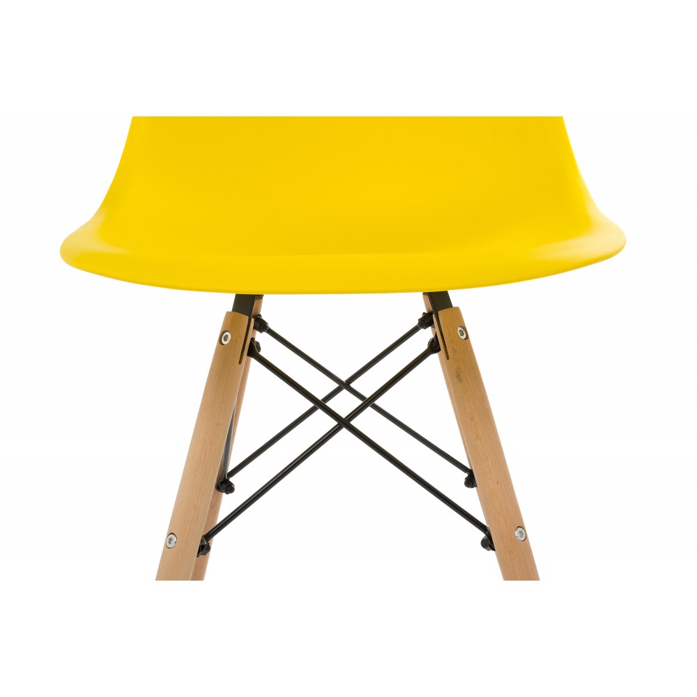 Стул деревянный Eames PC-015 yellow Стул деревянный Eames PC-015 yellow