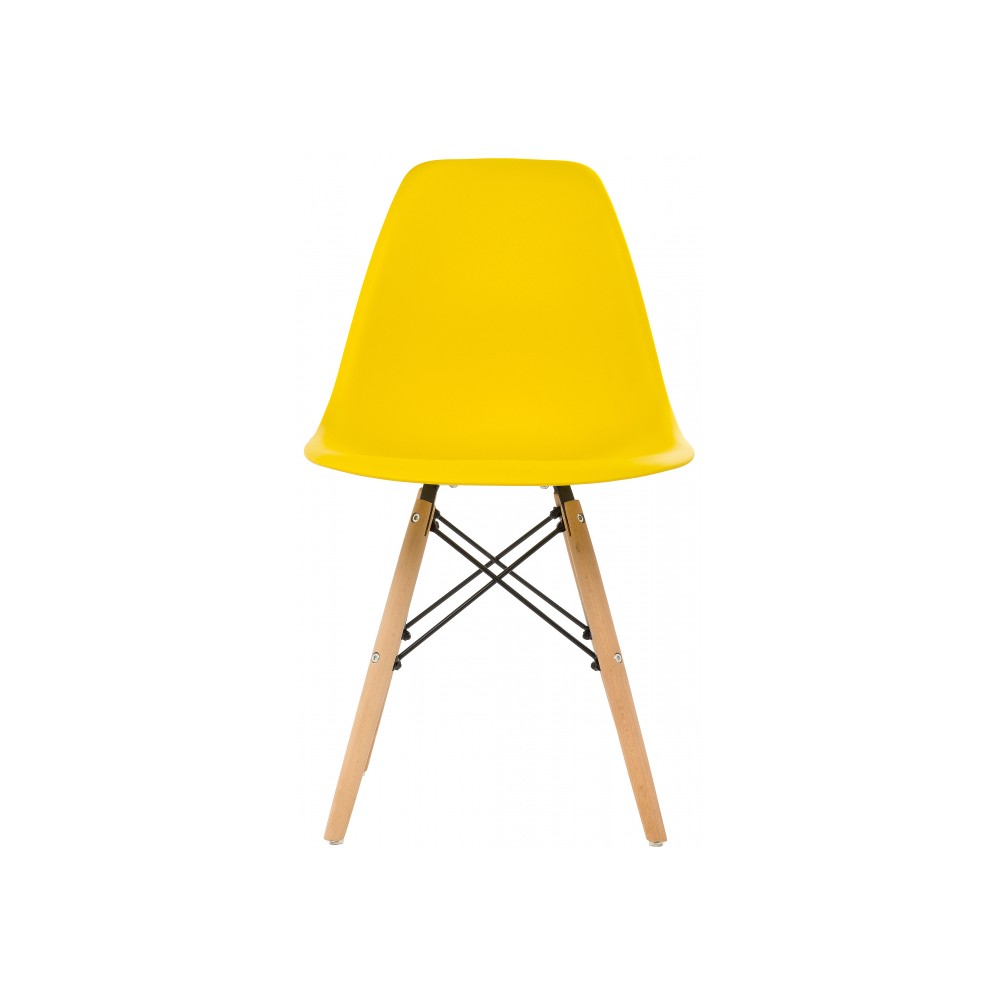 Стул деревянный Eames PC-015 yellow Стул деревянный Eames PC-015 yellow