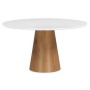Стол деревянный Huge 120х75 white / brown