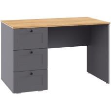 Компьютерный стол Опра серый графит / дуб золотой craft Компьютерный стол Опра серый графит / дуб золотой craft