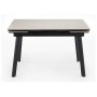 Керамический стол Норман 140(200)х80 carmen light grey / черный