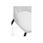 Стул на металлокаркасе Neli white / black