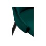 Стул на металлокаркасе Kora green / black