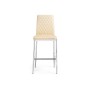 Барный стул Teon beige / chrome