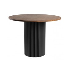 Стол деревянный Барел 110 орех кантри / черный