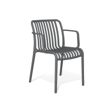 Пластиковый стул Sheffilton SHT-S173-1 темно-серый RAL 7024