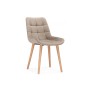 Стул деревянный Челси бежевый (zd 210) / светлое дерево np