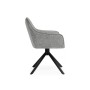 Стул на металлокаркасе Denever gray / black
