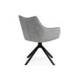 Стул на металлокаркасе Denever gray / black