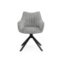 Стул на металлокаркасе Denever gray / black
