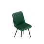 Стул на металлокаркасе Дани зеленый (zd 667) / черный np