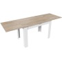 Стол деревянный Промо Тип 4 белый / дуб сонома светлый