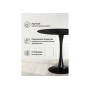 Стол стеклянный Tulip 90 black glass